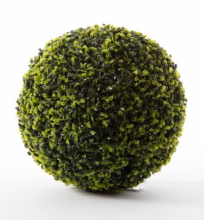 Kunstig buksbom ball grønn M